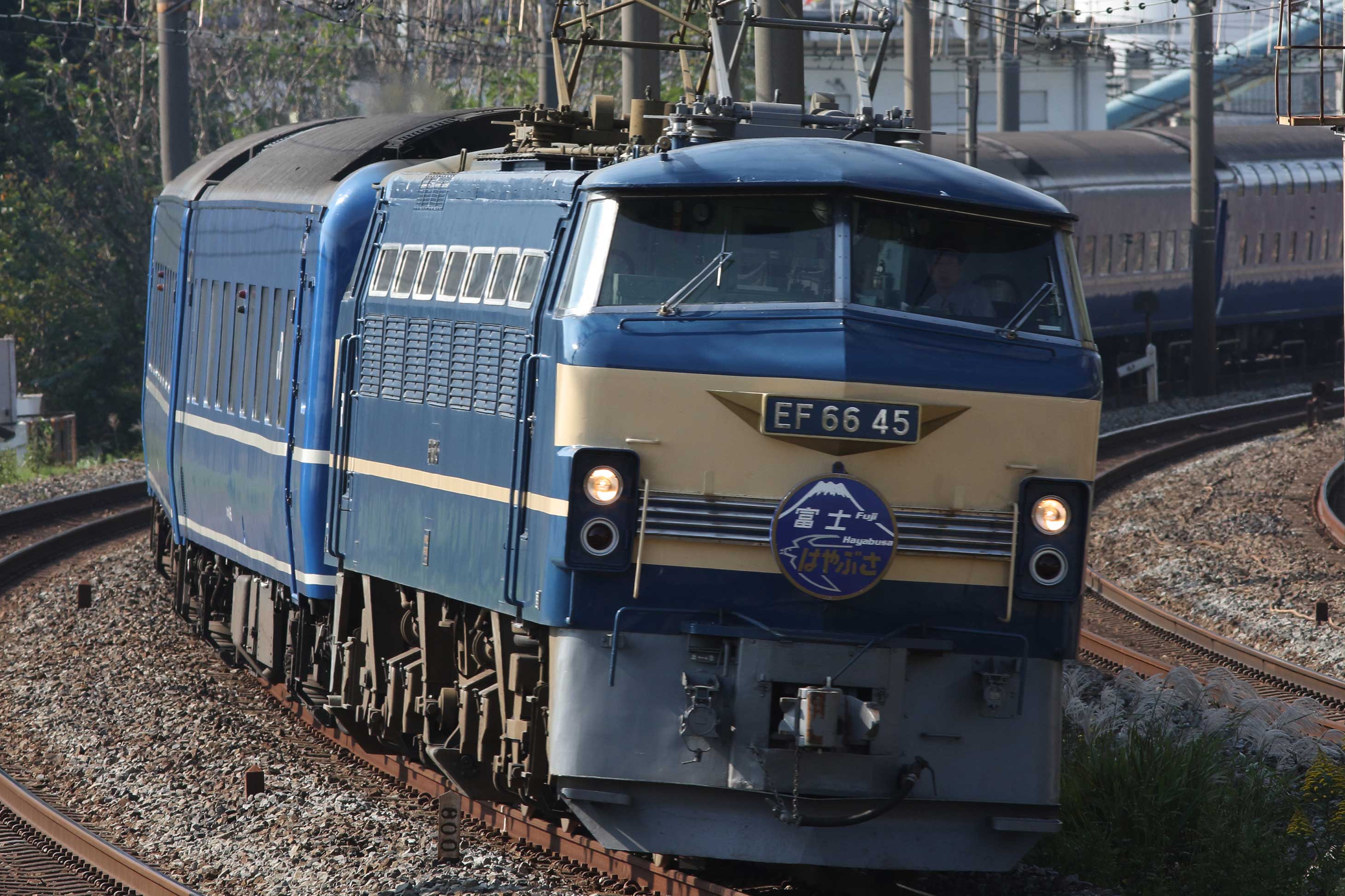 EF66牽引寝台特急「富士・はやぶさ」 東海道本線戸塚-東戸塚