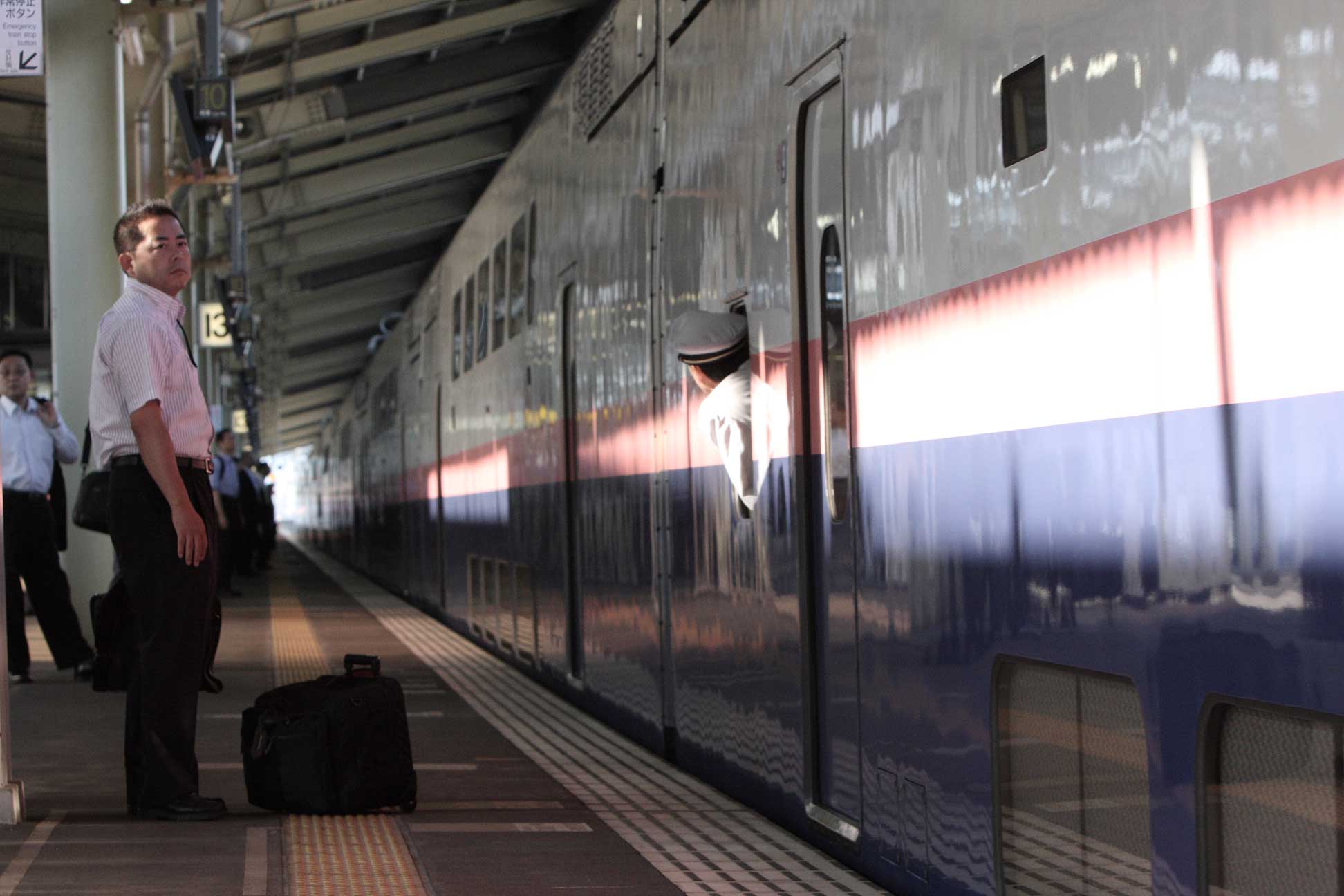 高崎駅　E1系上越新幹線「Maxとき」