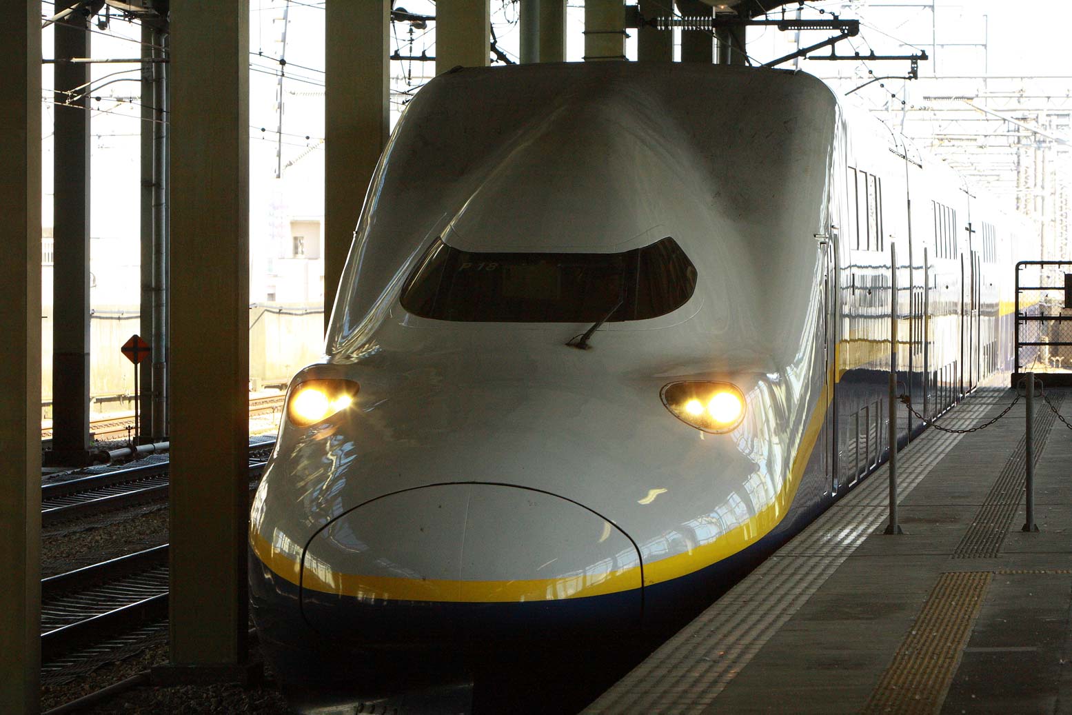 上越新幹線長岡駅　E4系新幹線「Maxとき」