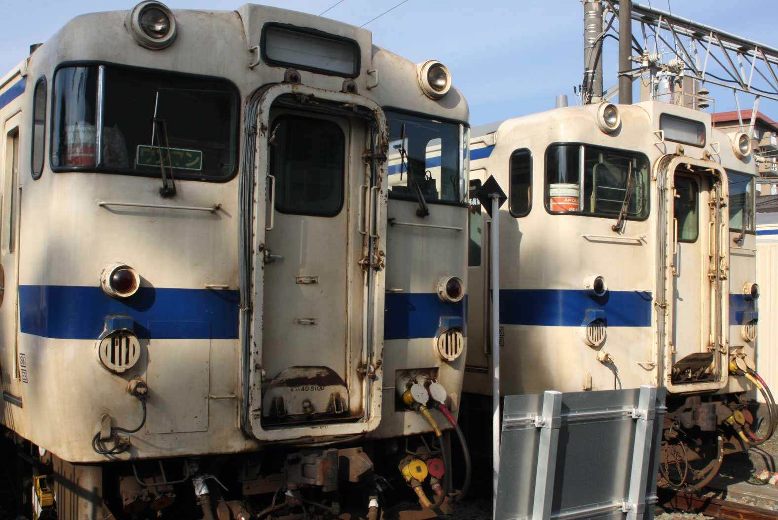 南宮崎駅車庫構内　キハ40系