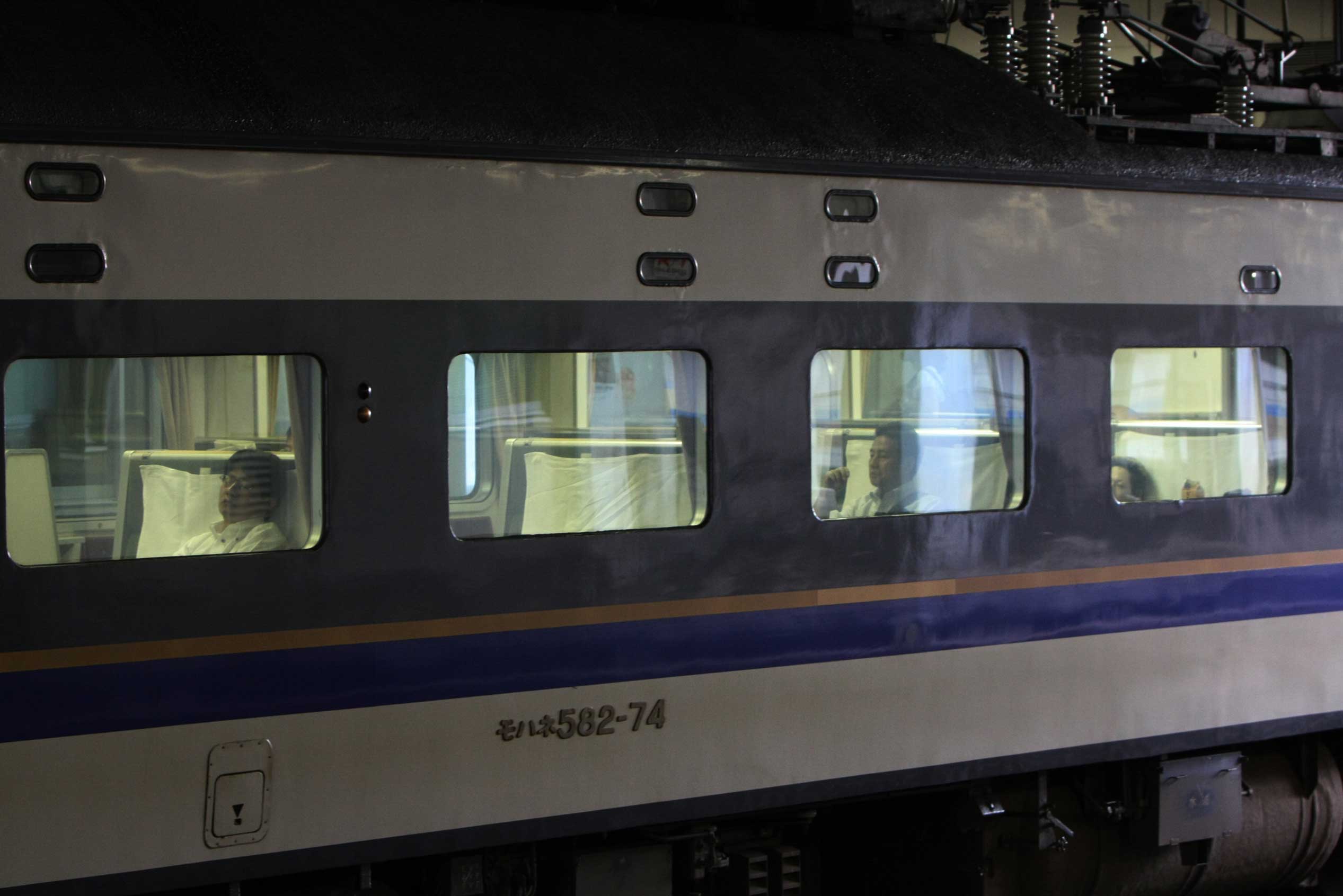 京都駅　583系寝台急行「きたぐに」