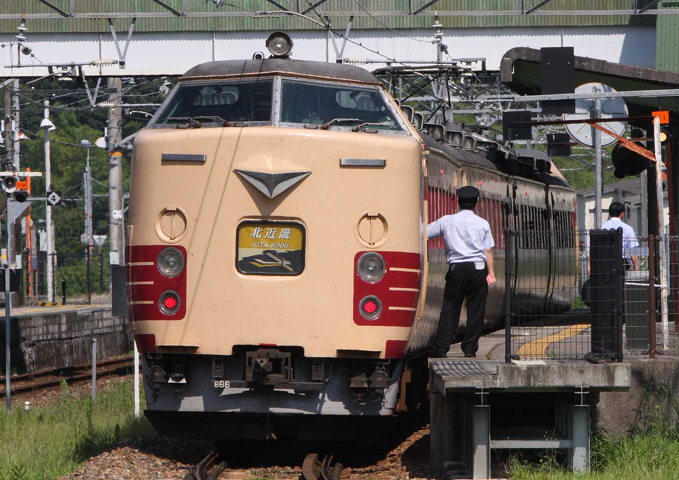 福知山線谷川駅　183系特急「北近畿」
