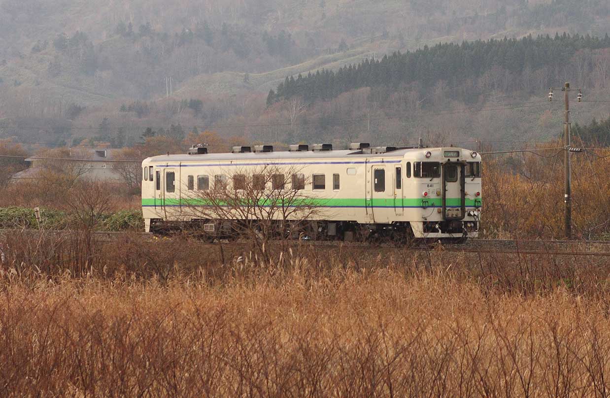 函館本線長万部－中ノ沢　キハ40系普通列車