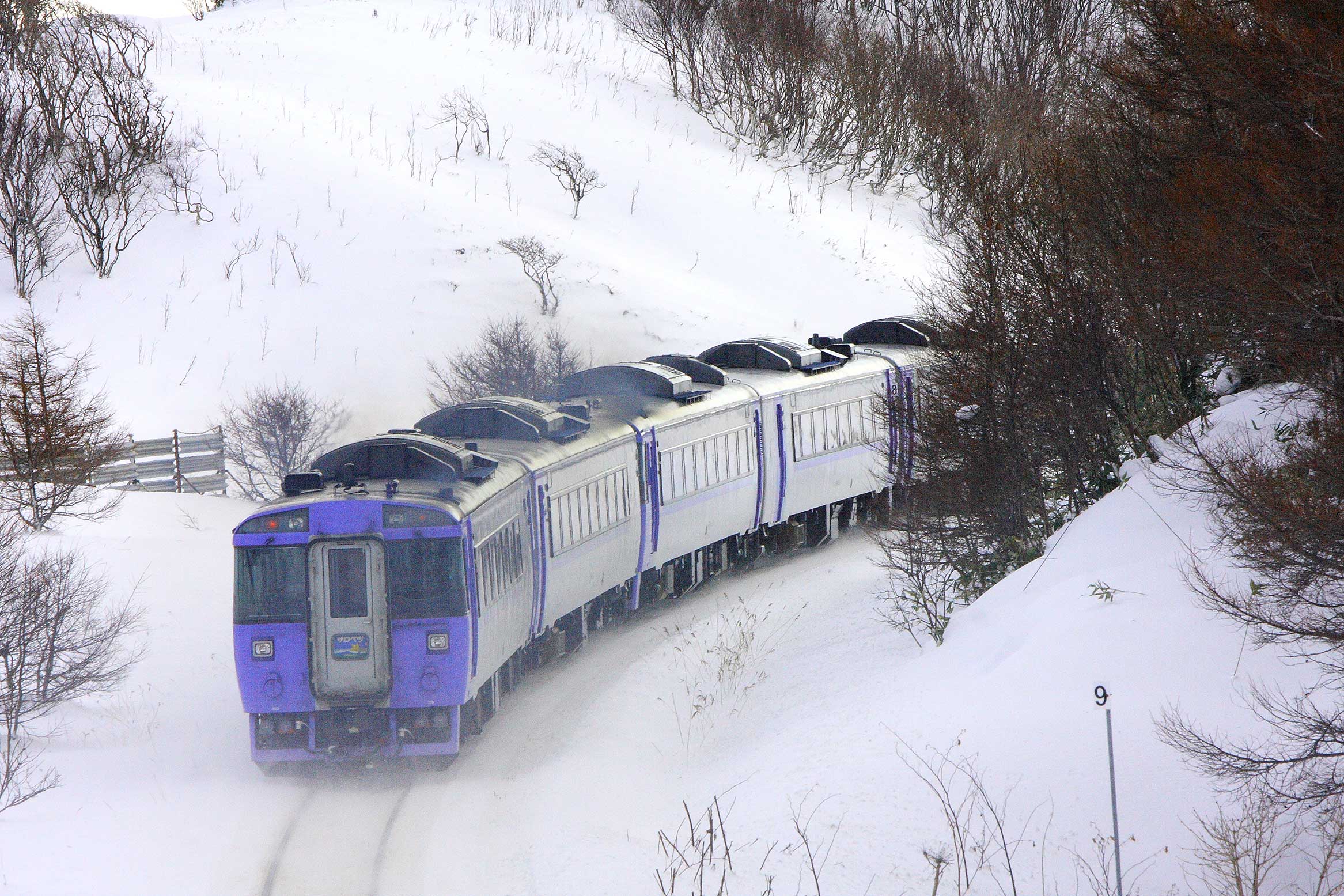 宗谷本線南稚内-抜海 キハ183系特急「サロベツ」